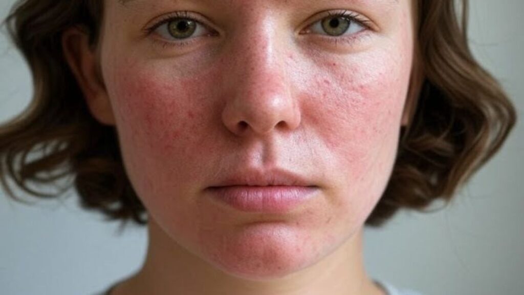 persistent redness