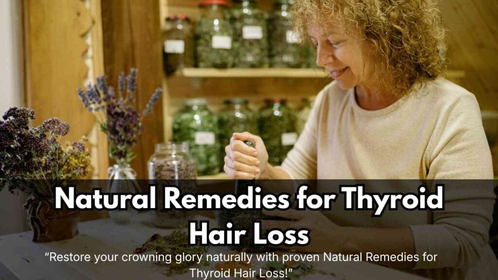 Natural Remedies for Thyroid Hair Loss