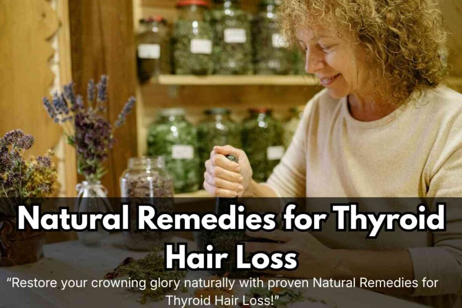 Natural Remedies for Thyroid Hair Loss