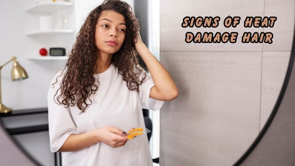Signs of Heat Damage Hair