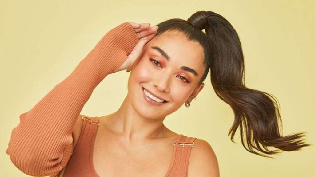 wearing tight ponytails