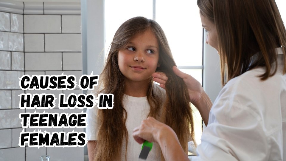 Causes of Hair Loss in Teenage Females