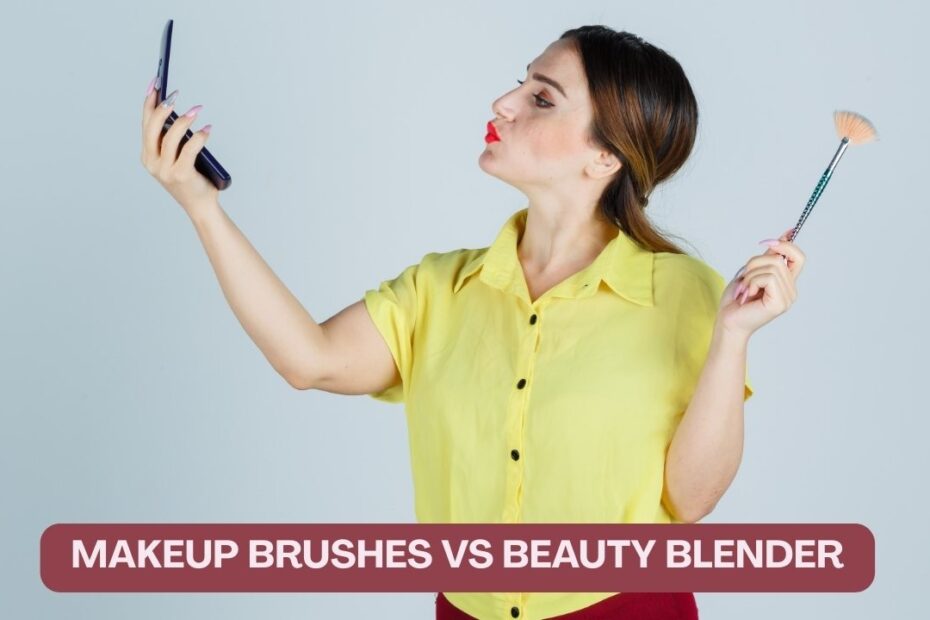 makeup brushes vs beauty blender