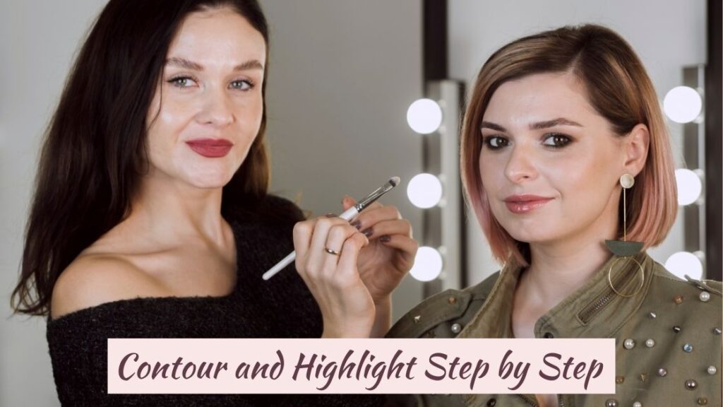how to contour and highlight step by step