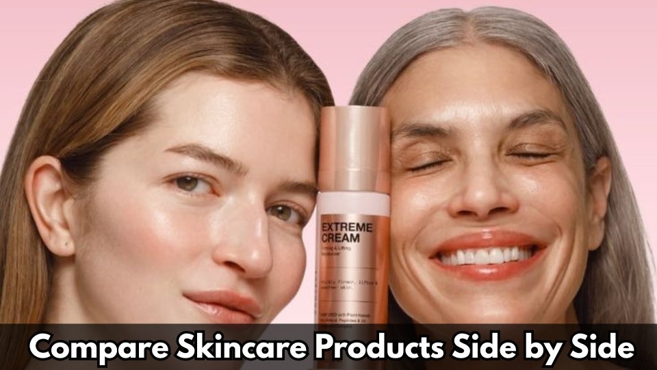 Compare Skincare Products Side by Side