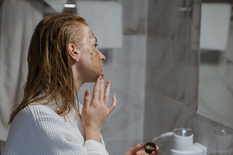homemade face scrub for glowing skin