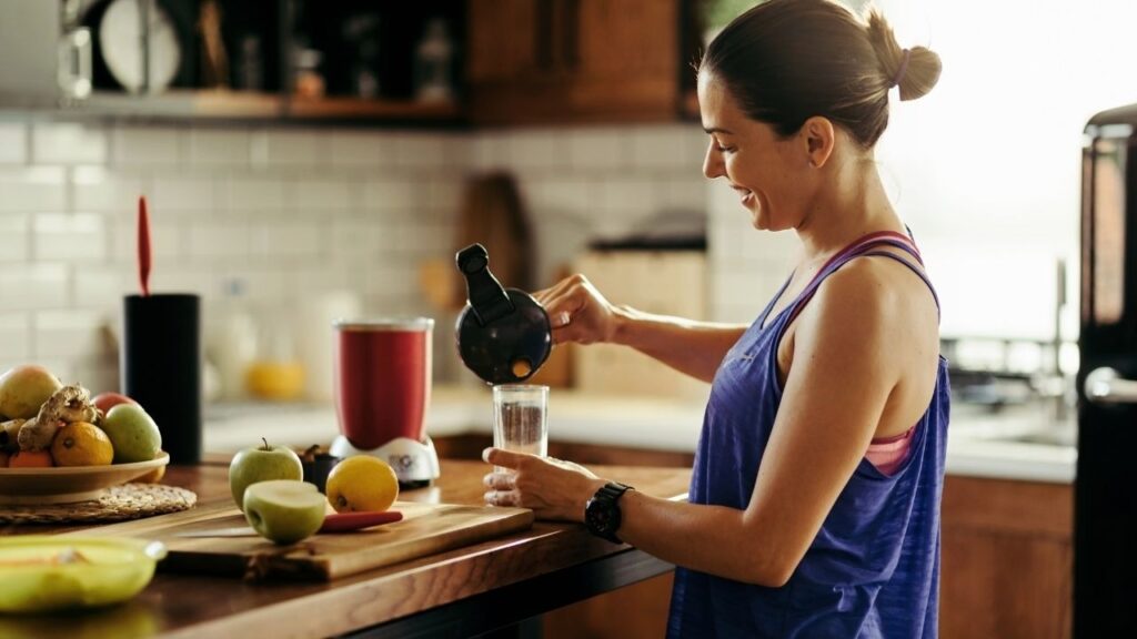 Drink a full glass of water