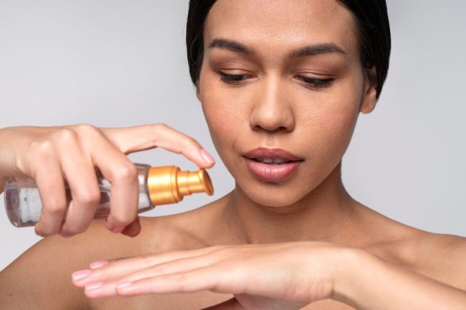 Body Glow Oil for Dark Skin